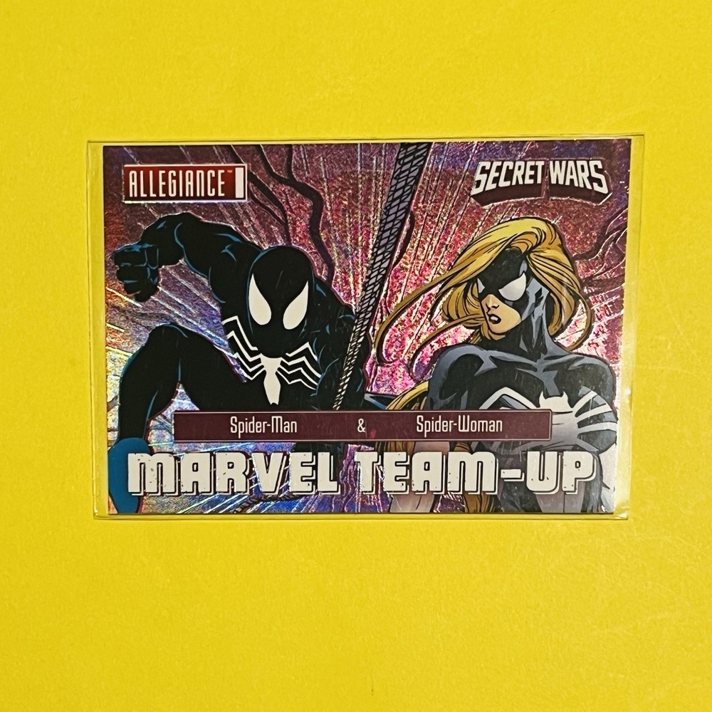 2024 Upper Deck Secret‎ Wars Marvel Team-Up Spiderman & Spider woman  TU-5